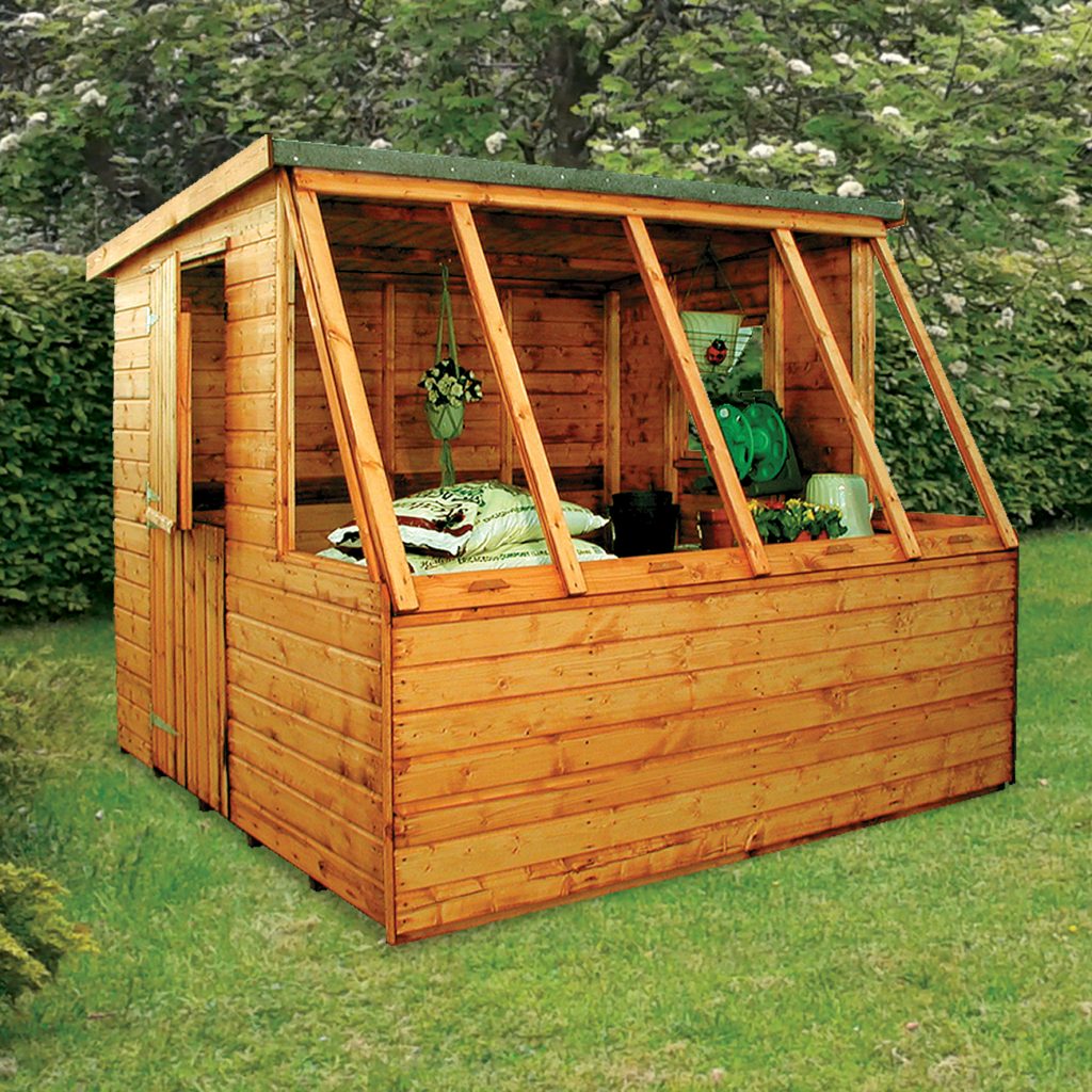 dual potting shed - sheds n chalets